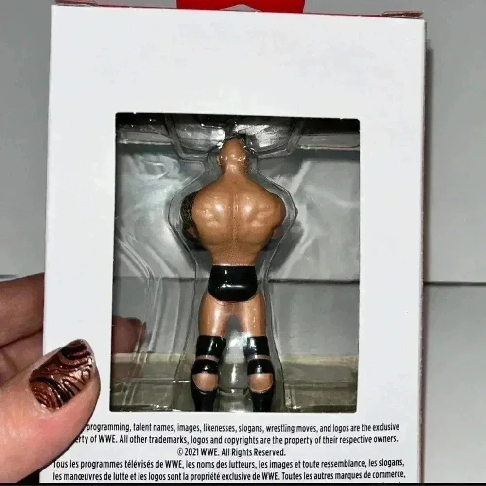 Hallmark 2022 WWE THE ROCK Dewayne Johnson Ornament NIB 🎄 Holiday Christ…